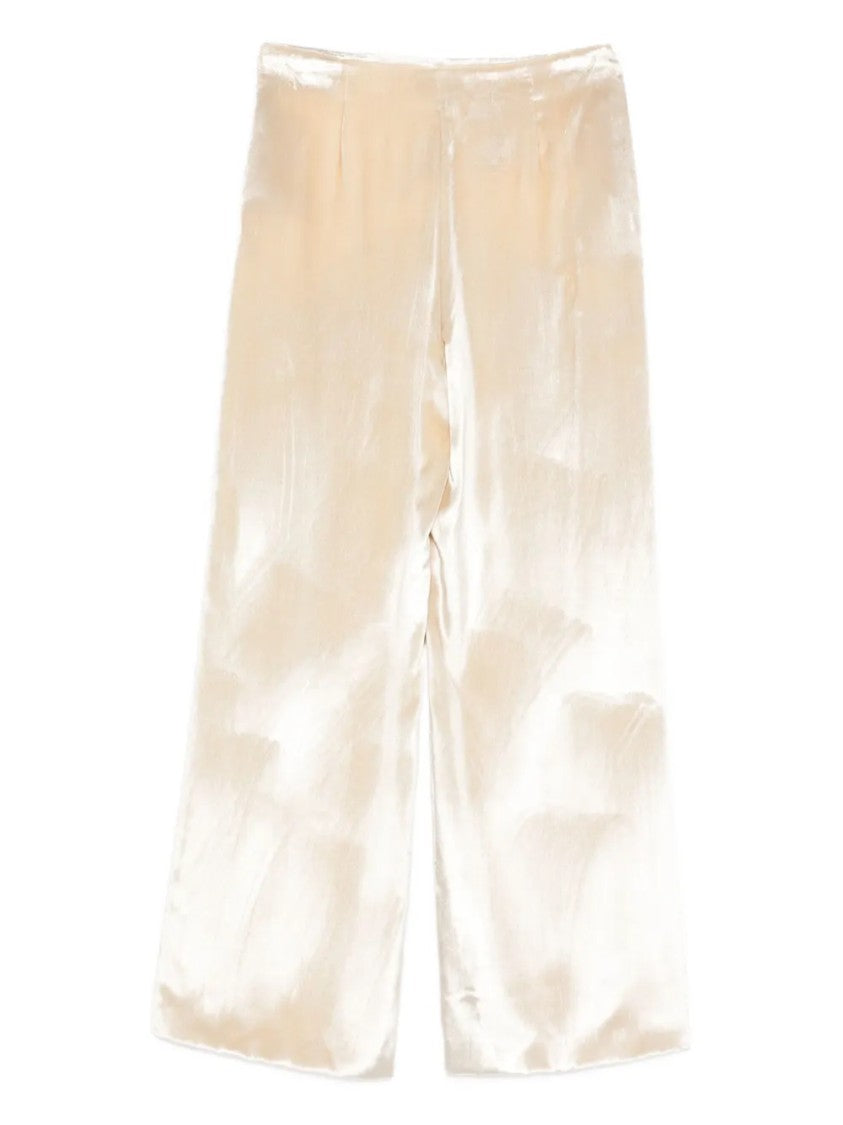 Alberta Ferretti Tailored Minimalist Sleek Finish Pants