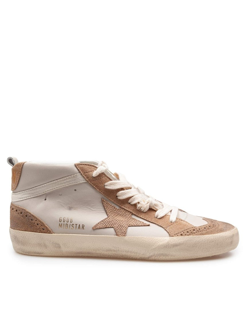 Golden Goose Vintage Effect Leather