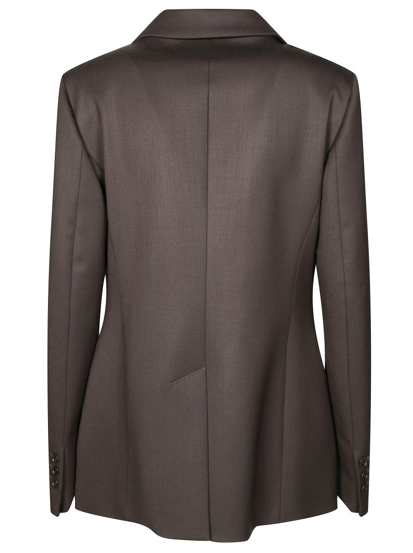Parosh Single-Breasted Tailored Blazer With Notch Lapel