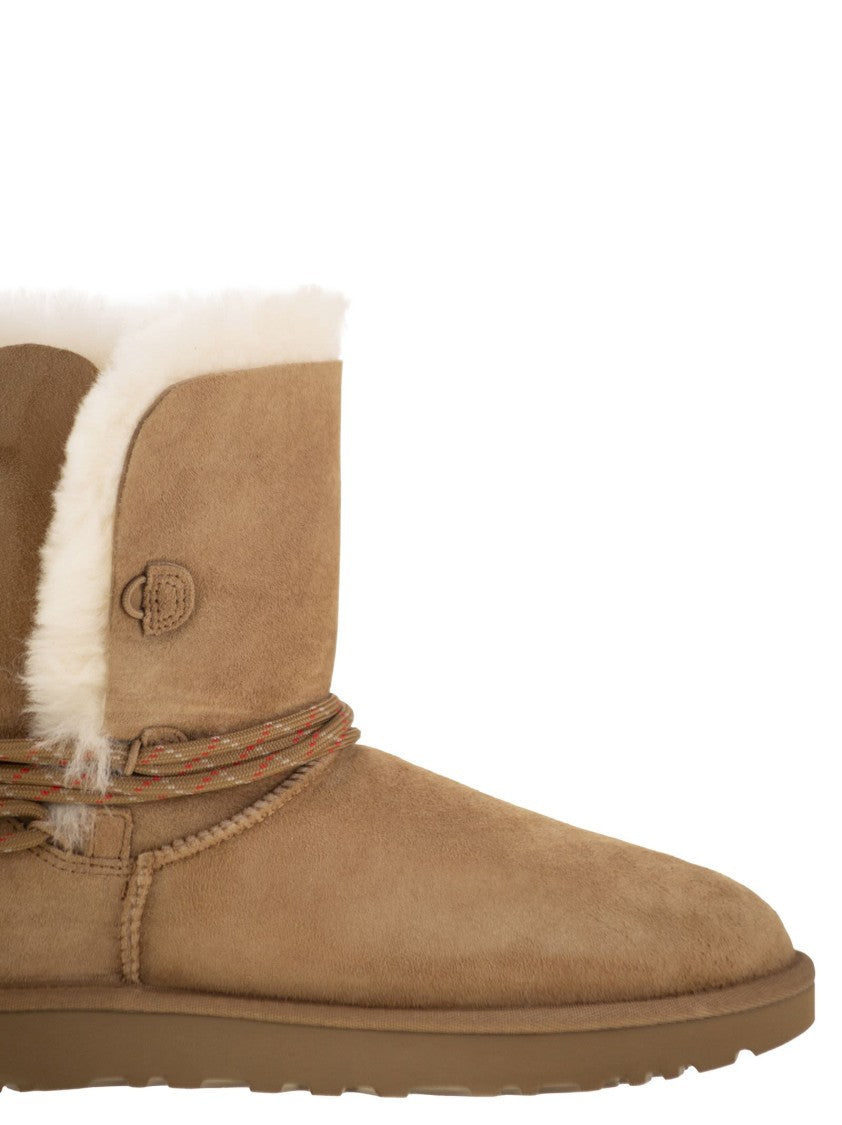 Ugg Bailey Tie - Suede Ankle Boots