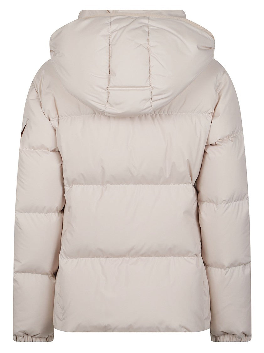 Moncler Fourmines High-Collar Detachable Hood Down Jacket
