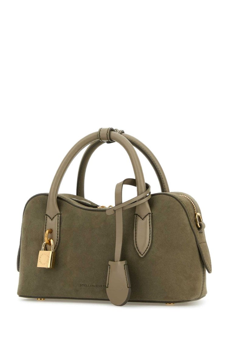 Stella Mccartney Dove Grey Suede Alter Mat Ryder Handbag