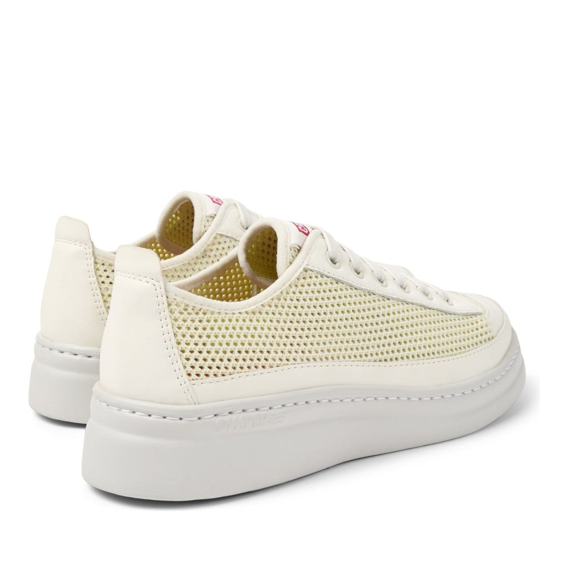 Camper Strobel Beige Breathable Mesh Sneakers