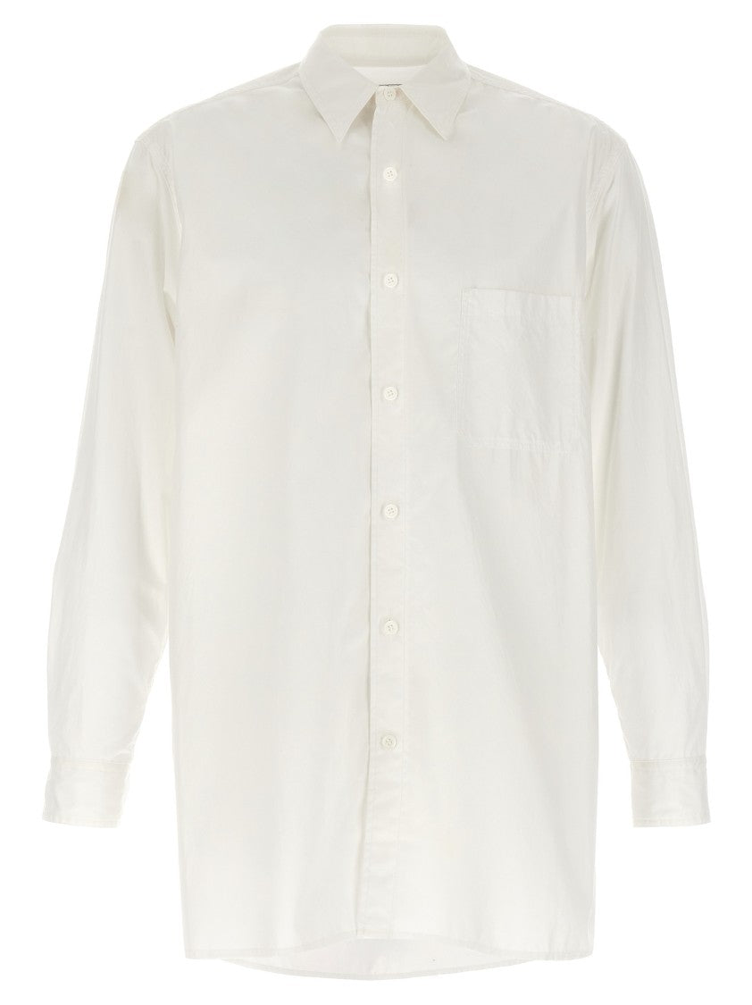 Yohji Yamamoto Comfort Fit Cotton Poplin Shirt