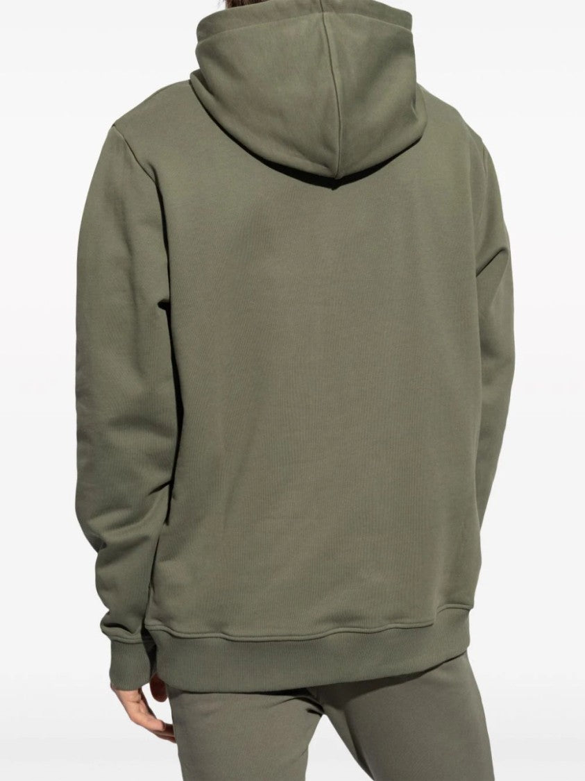Balmain Logo-Embroidered Drawstring Hoodie