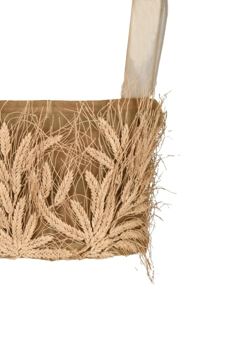 Dior Raffia Top With Zip - Beige