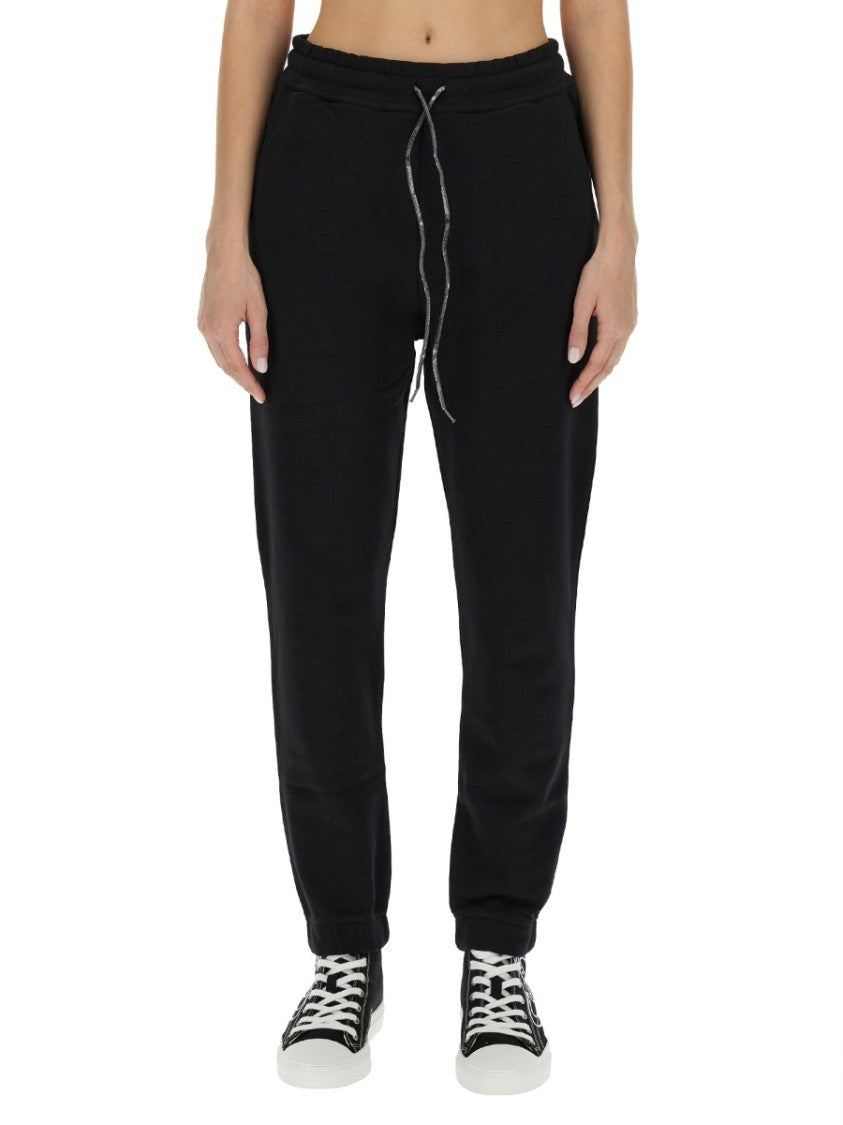 Vivienne Westwood Jogging Pants With Spray Print Orb