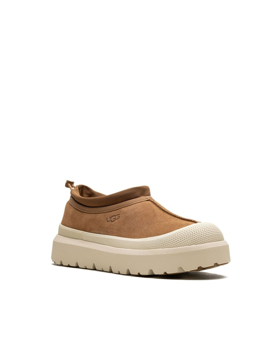 Ugg M's Tasman Weather Hybrid Sneakers In Chestnut/Whitecap