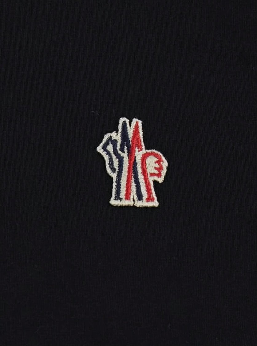 Moncler Short-Sleeved T-Shirt With Bold Stripe Detail