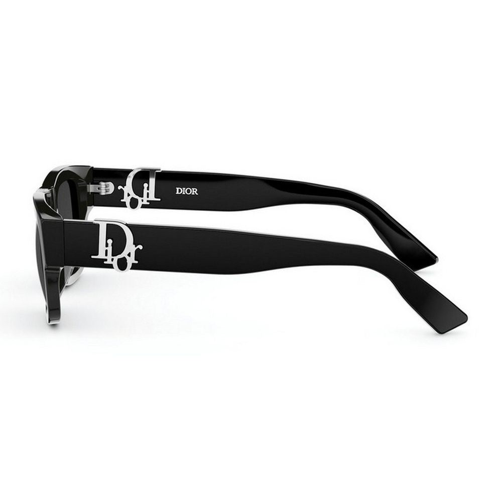 Dior Oblique S3i Rectangular Acetate Sunglasses