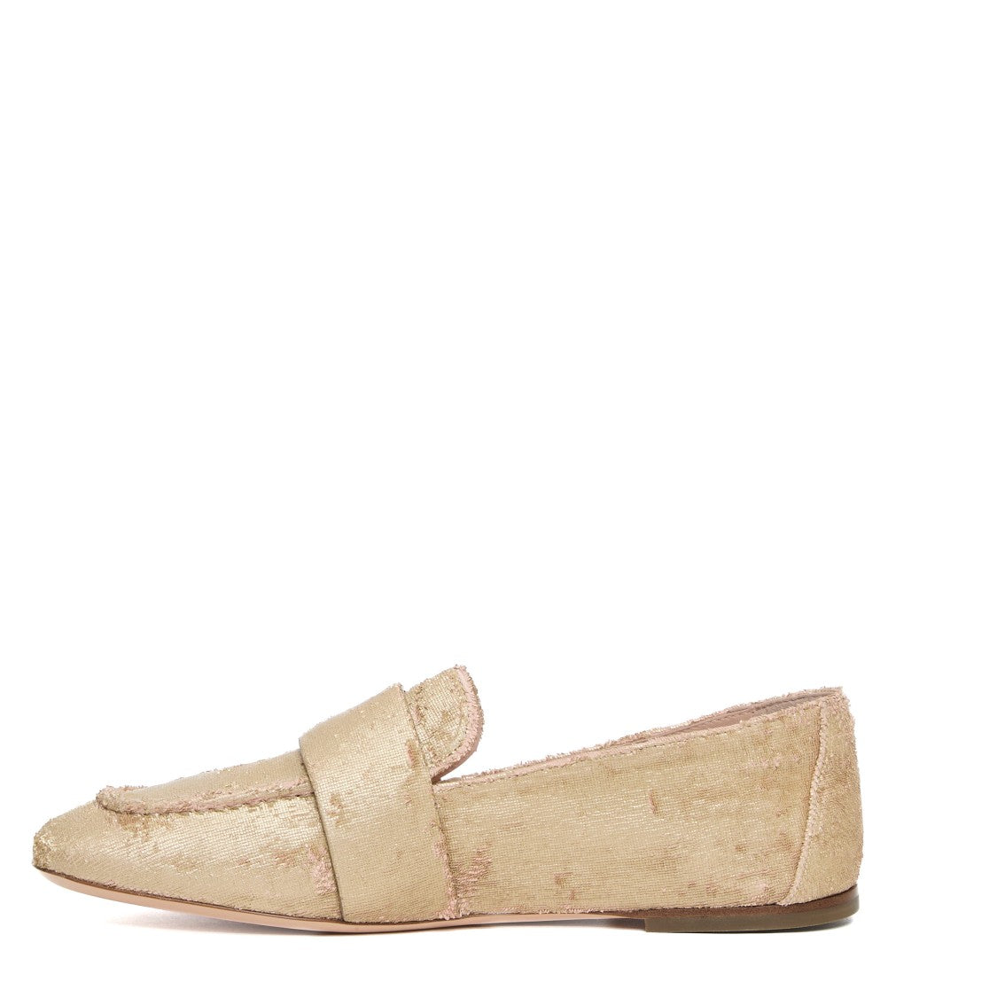 Agl Laser-Cut Leather Mocassini With Memory Foam Insole