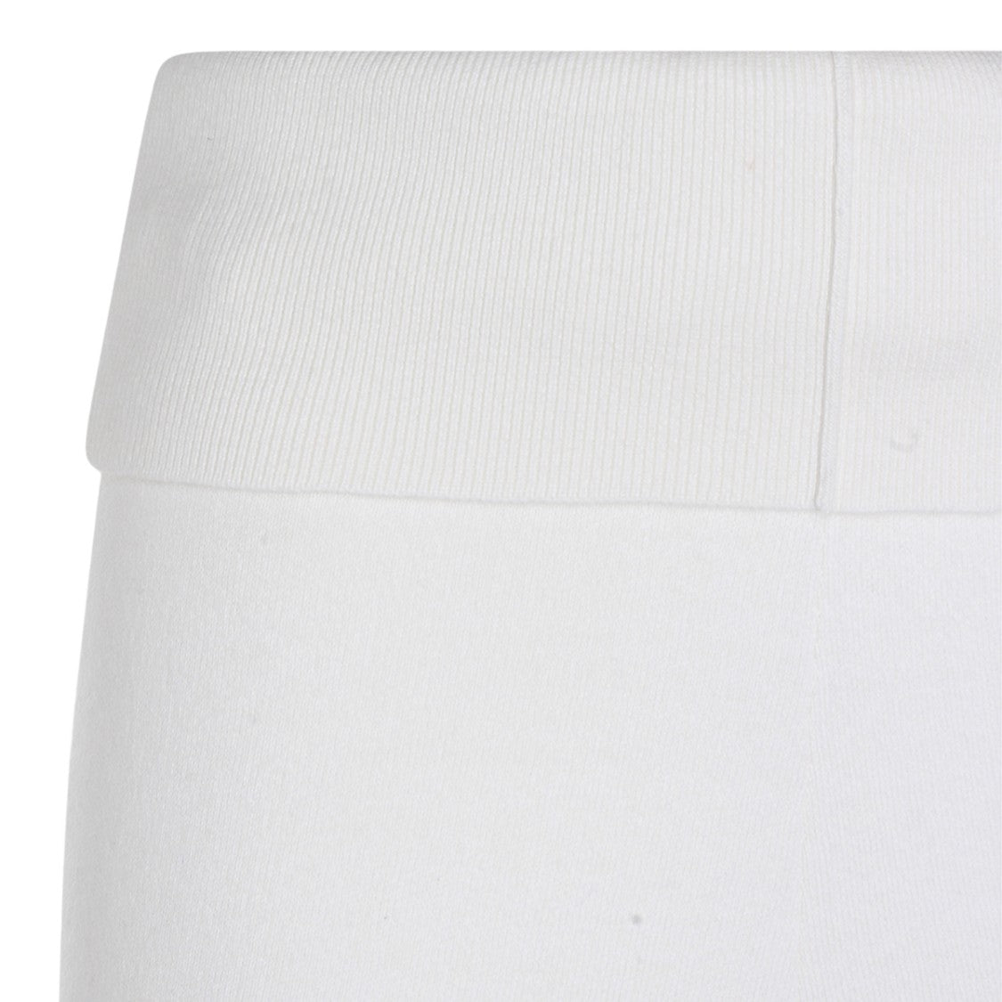Aya Muse Ribbed High-Waisted Trousers With Straight Cut