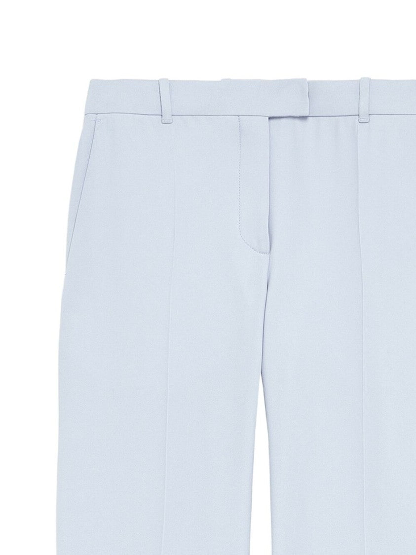 Alexander Mcqueen Tailored Pants With Concealed Fastening