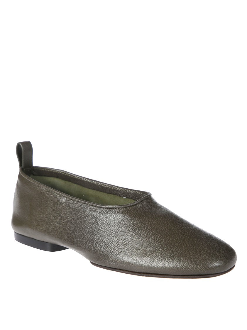 Soeur Bala Pointed-Toe Leather Flats