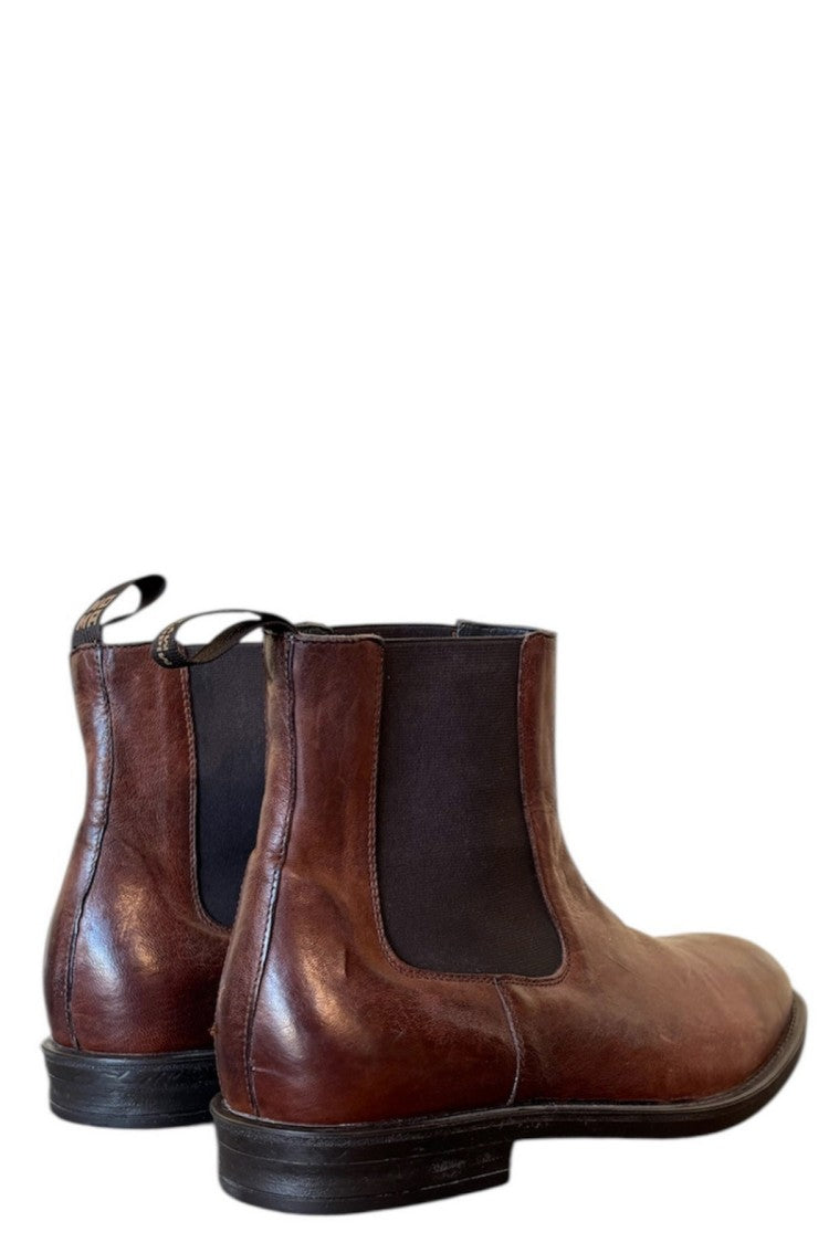 Moma Brown Leather Boots