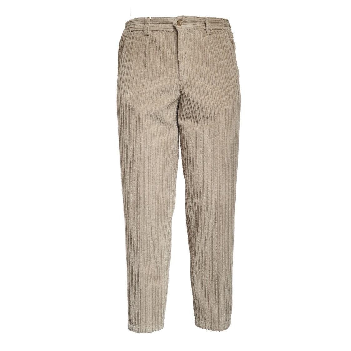 Briglia 1949 Brown Corduroy Pants With Oblique Pockets