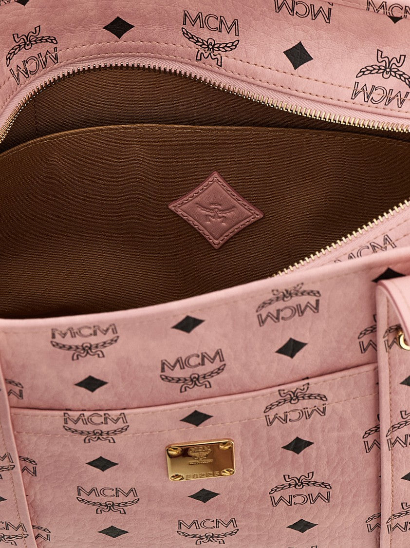 Mcm Aren School Tote' Shoulder Bag