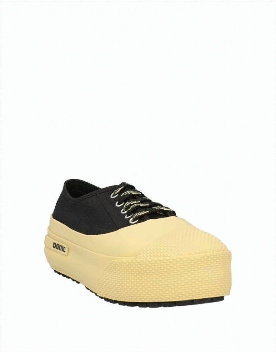 Oamc Low-Top Fabric Sneakers With Contrasting Rubber Sole