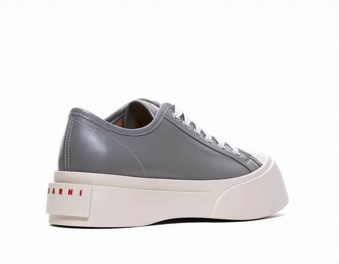 Marni Chunky Sole Calf Leather Sneakers With Platform Design