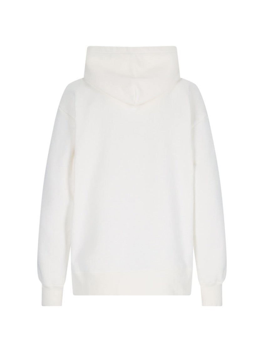 Valentino Logo' Hoodie – White