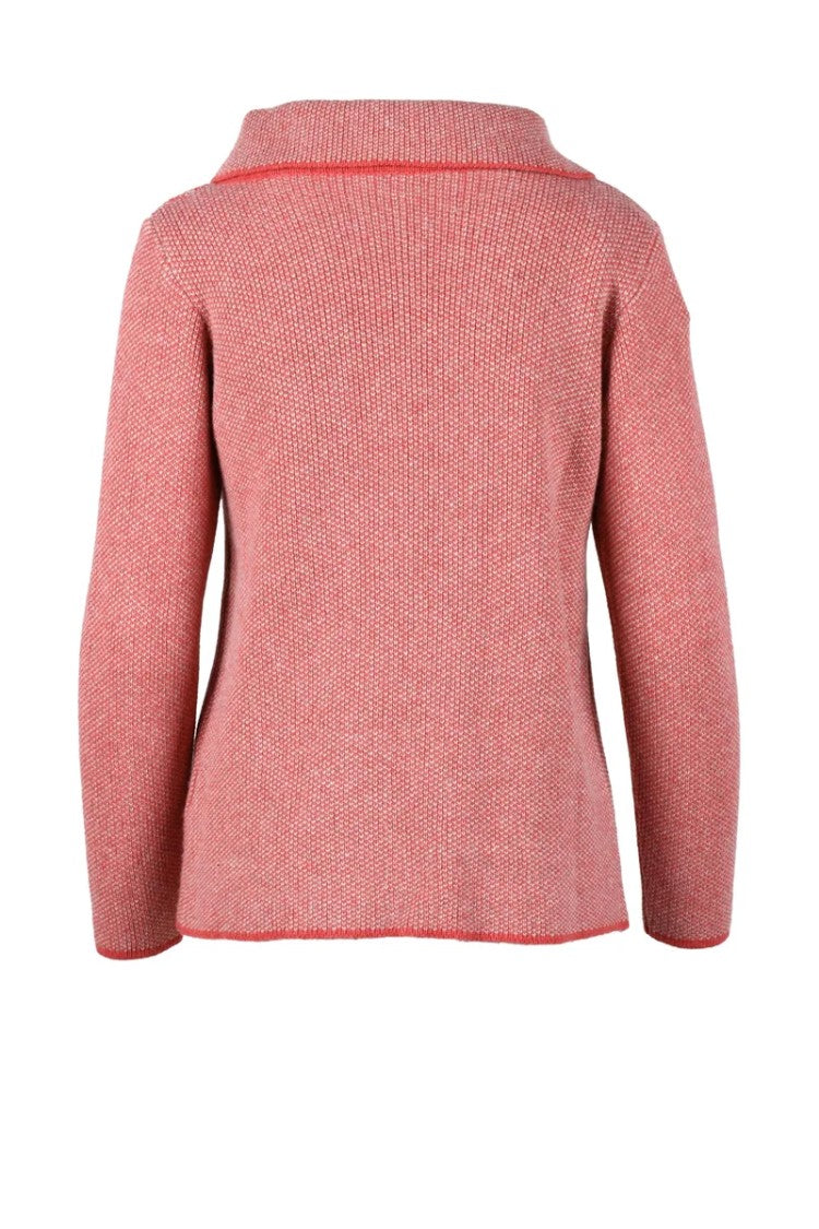 Spadalonga Red Wool Blend Jacket