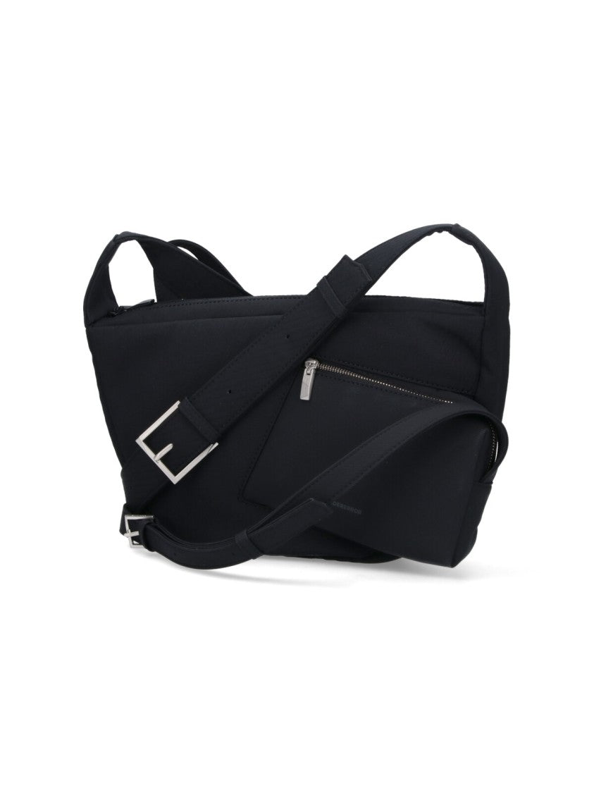 Ader Error Minimalist Black Bag With Structured Silhouette