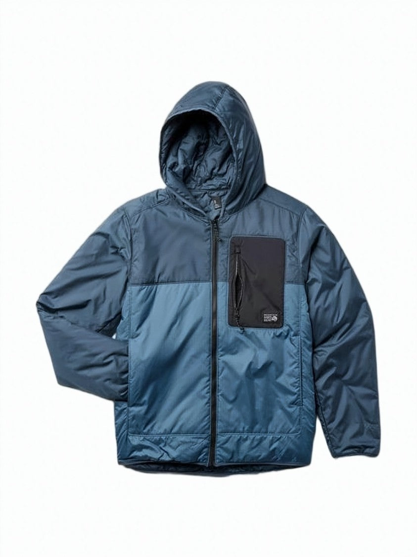 Mountain Hardwear Two-Tone Outdoor Jacket With Hood