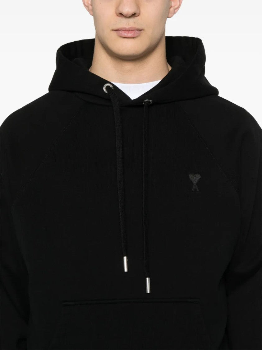 Ami Black Motif Hoodie