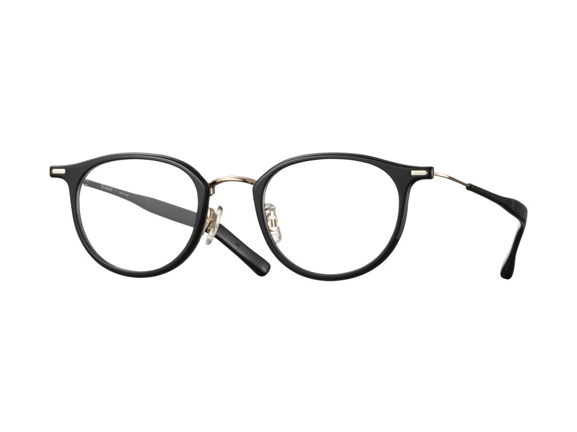 Eyevan Black C1 Round Eyeglasses