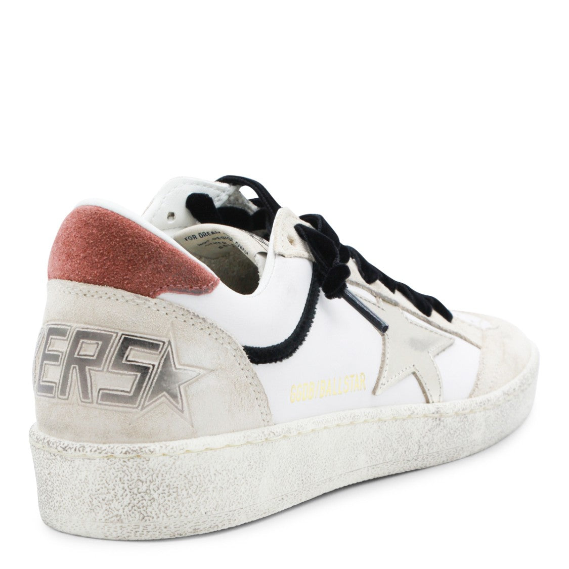 Golden Goose White And Beige Ball Star Sneakers