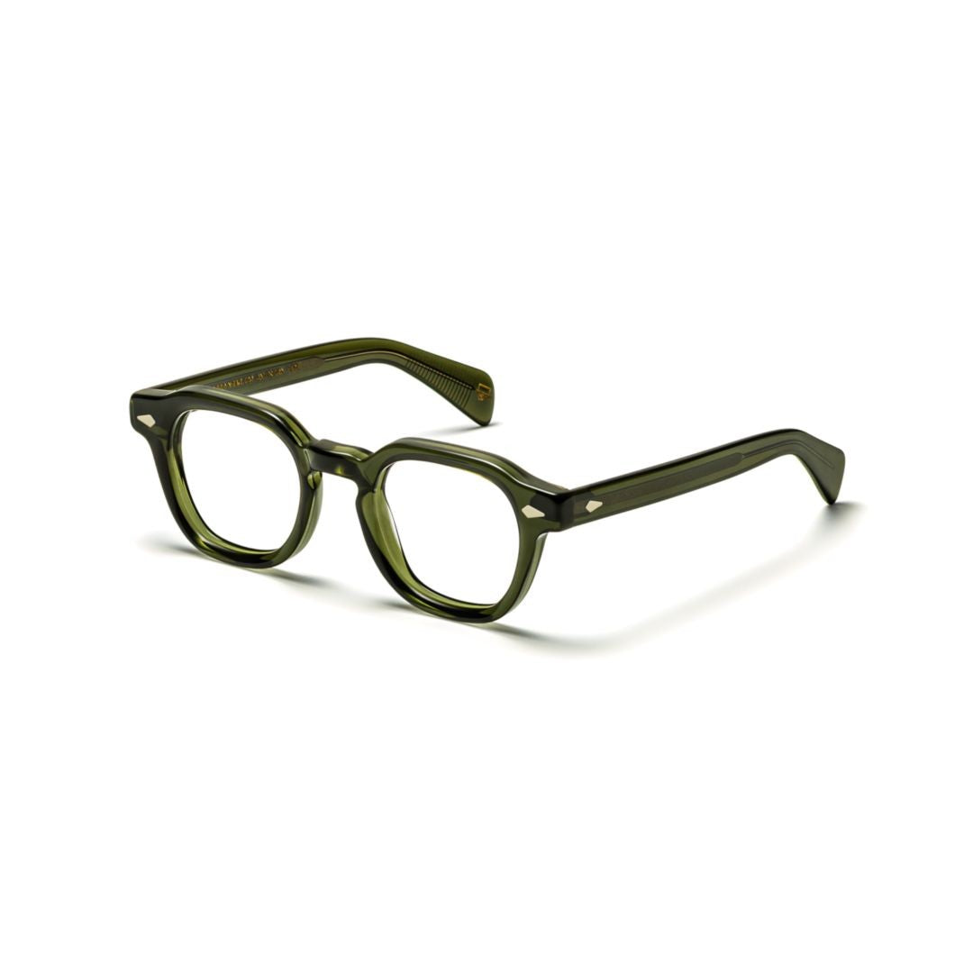 Moscot Or-Dol-O Dolt Translucent Olive Green Acetate Eyeglasses