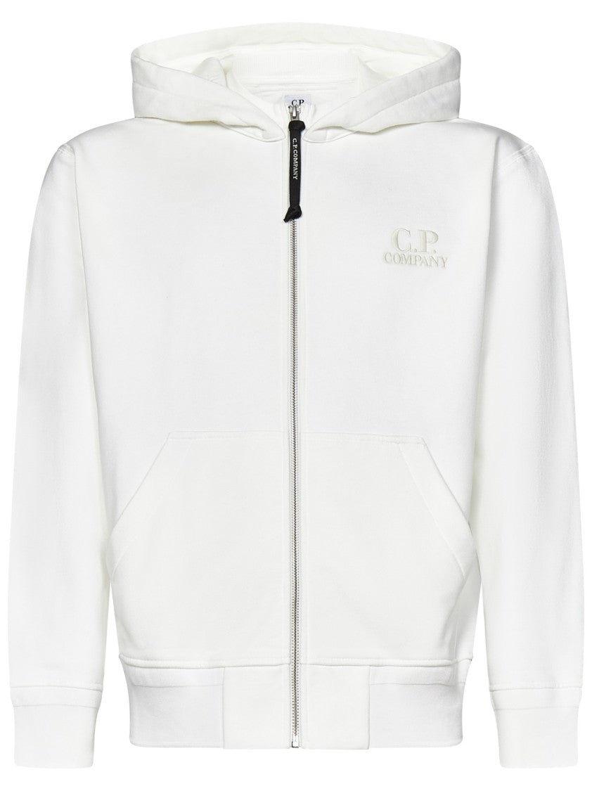 C.P. Company Brushed Cotton Fleece Hoodie