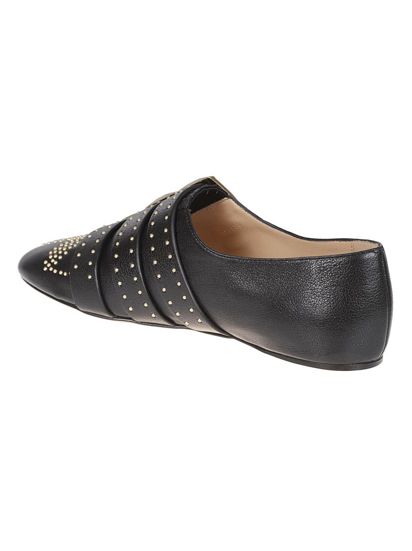 Chloé Decorative Buffalo Leather Flats