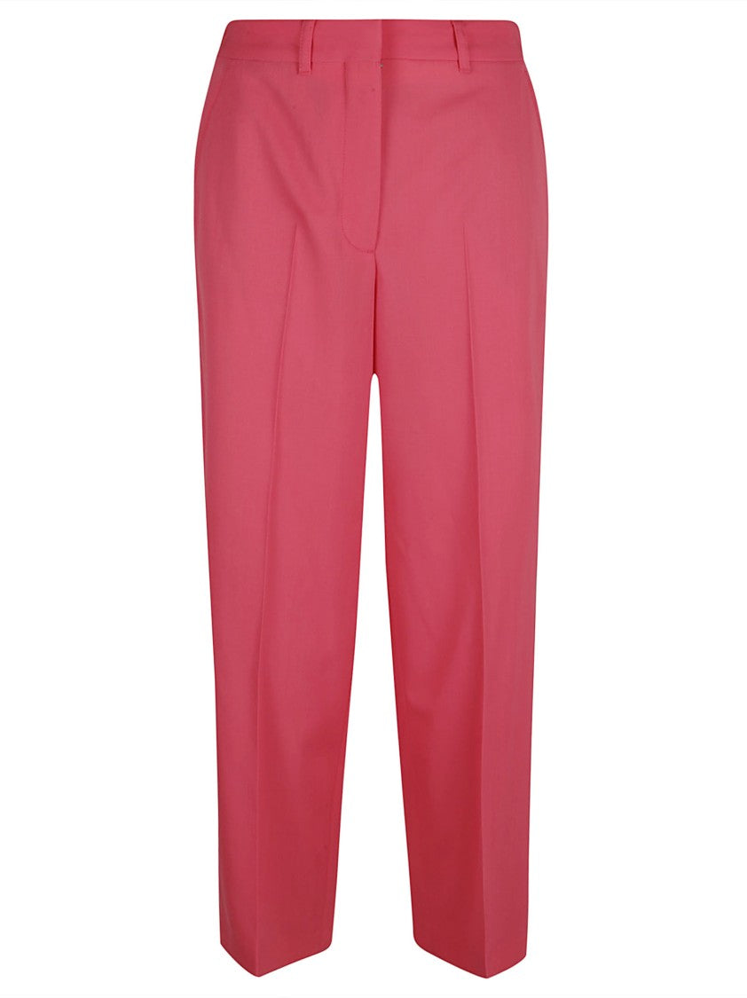 Stella Mccartney Tailored High-Waisted Trousers With Clean Finish