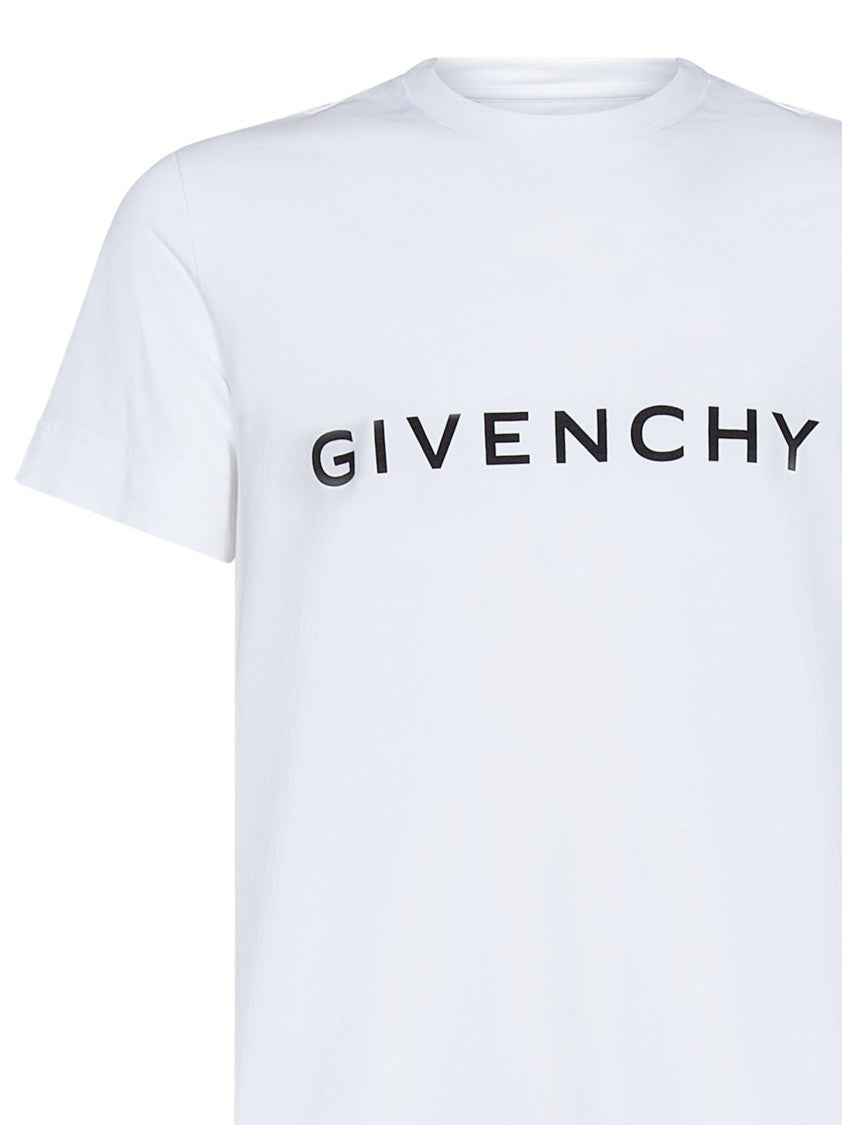 Givenchy White Cotton T-Shirt