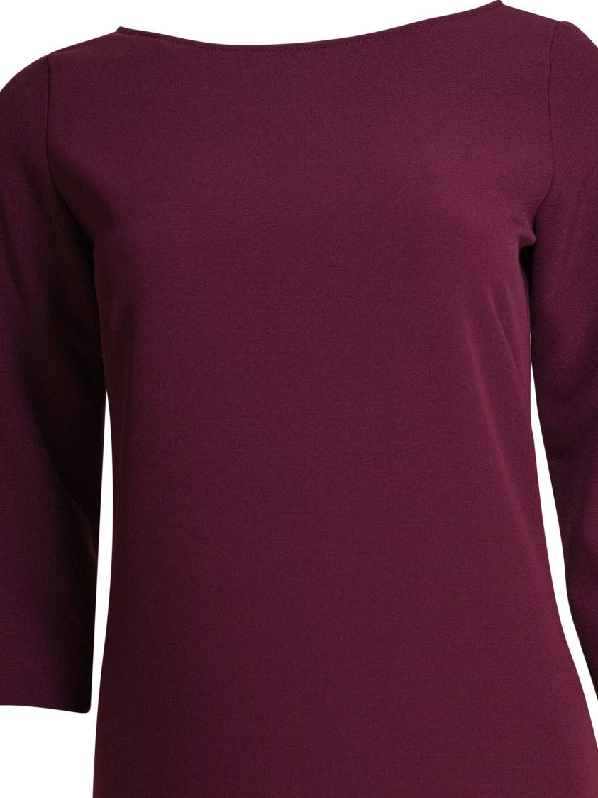 Semper Bordeaux Sheath Dress