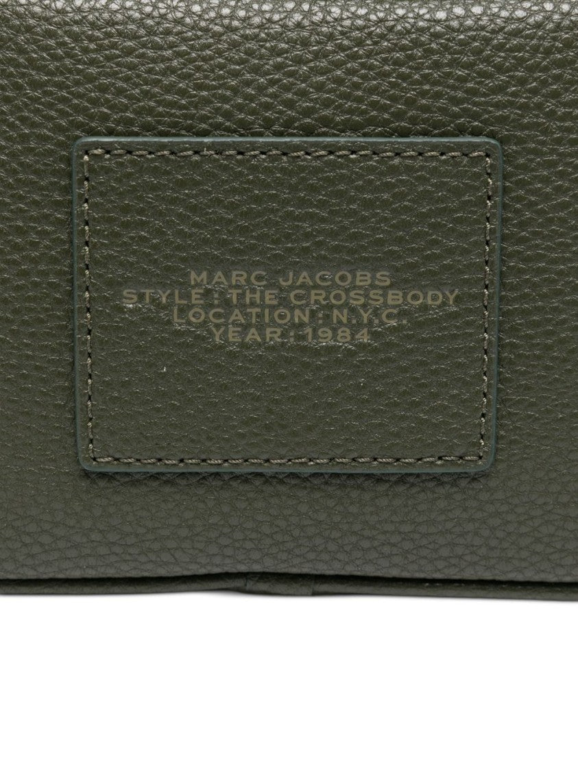 Marc Jacobs Textured Green Calfskin Shoulder Bag