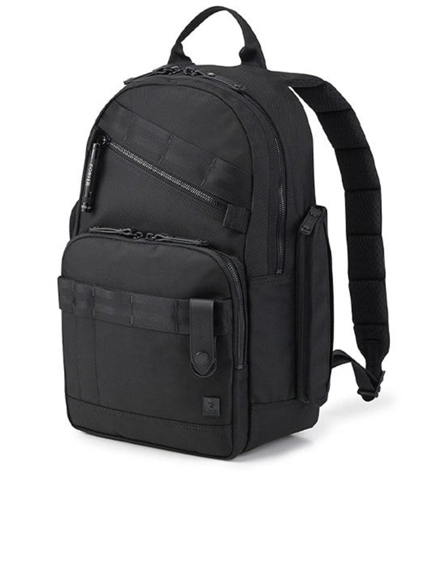 Porter International Black Backpack Multi-Compartment Nylon Backpack