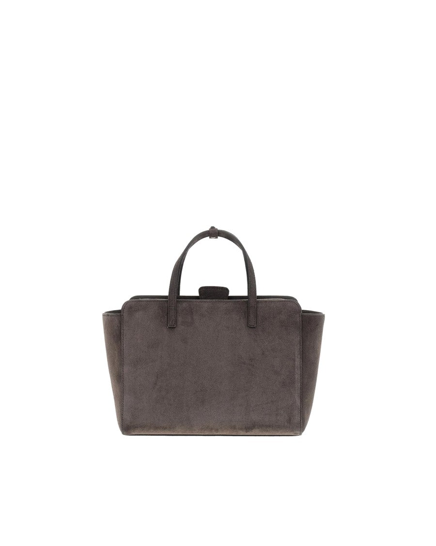 Hidesins Suede Leather Magnetic Closure Shoulder Bag
