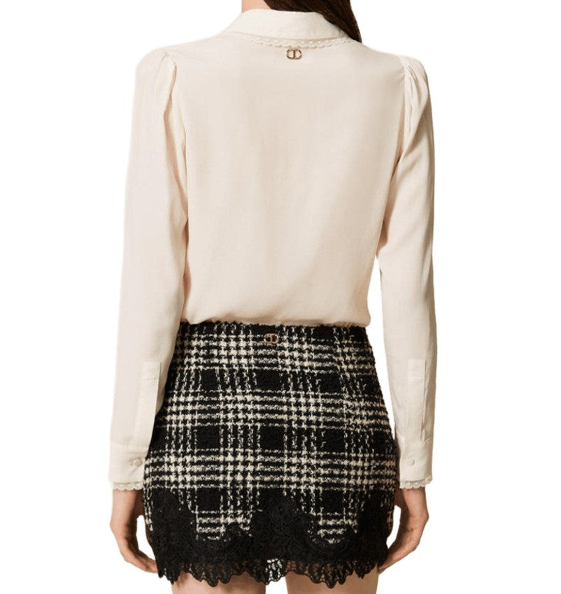 Twin-Set Fluid Crêpe De Chine Shirt