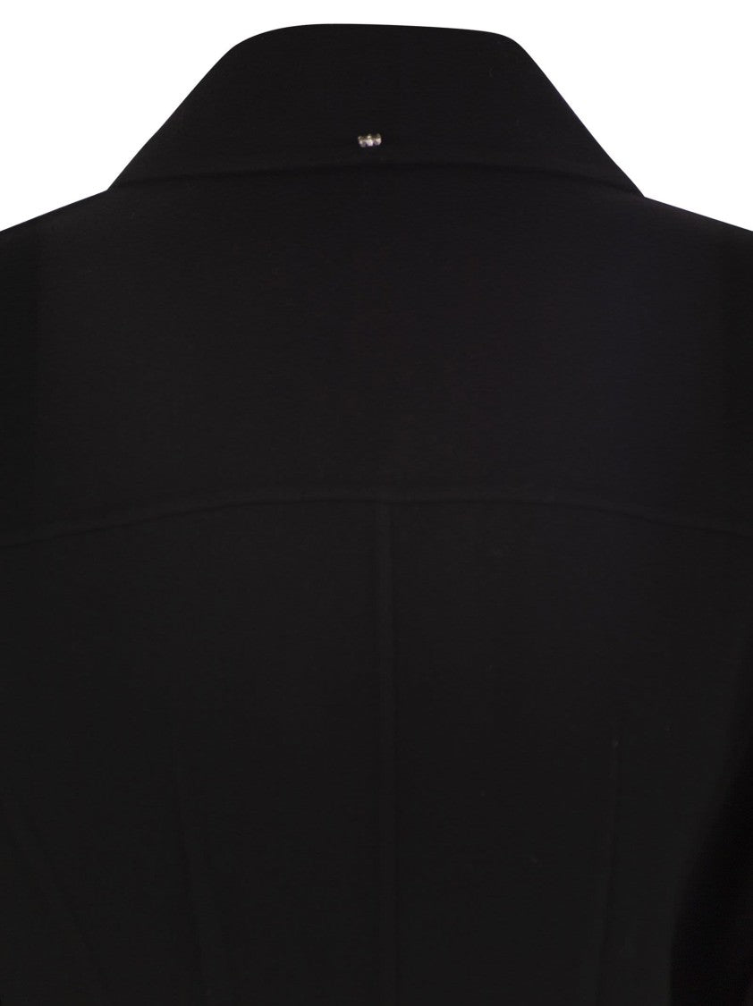 Sportmax Egeo - Tight-Fitting Wool Caban