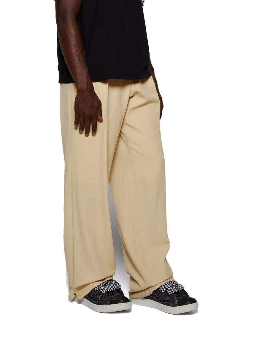 Lanvin Denim Curb Sneakers Black