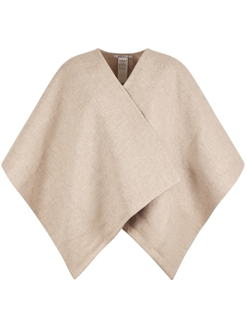 Max Mara Wrap Silhouette Coat In Soft Alpaca Blend