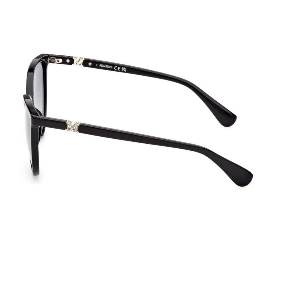 Max Mara Black Mm0045 Celluloid Butterfly Sunglasses