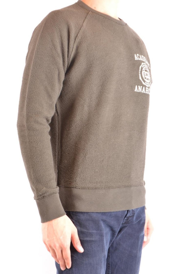 Dondup Multicolor Cotton Sweatshirt With Graphic Emblem