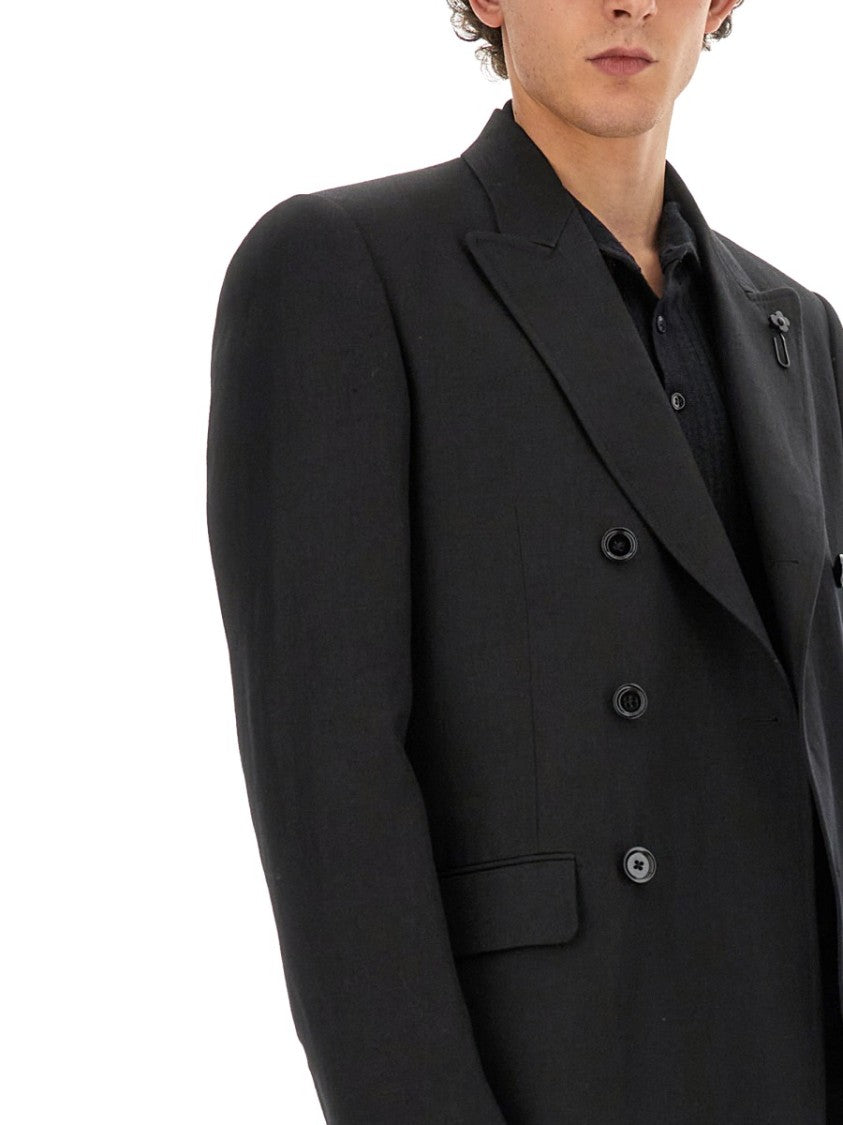 Lardini Double-Breasted Jacket