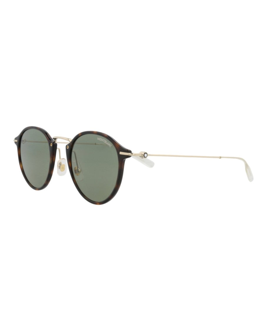 Montblanc Round-Frame Injection Sunglasses