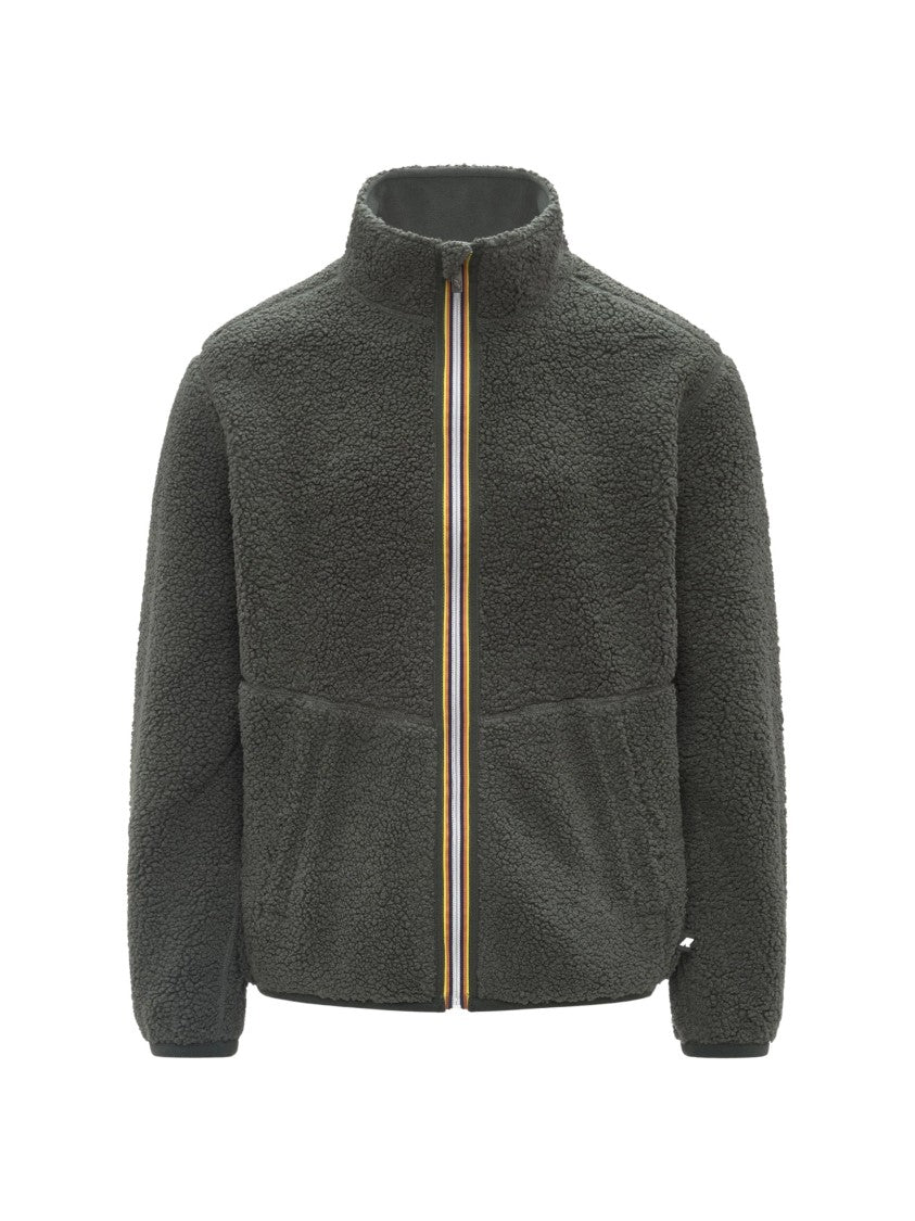 K-Way Pascal Sherpa Polar Double-Sided Fleece Jacket