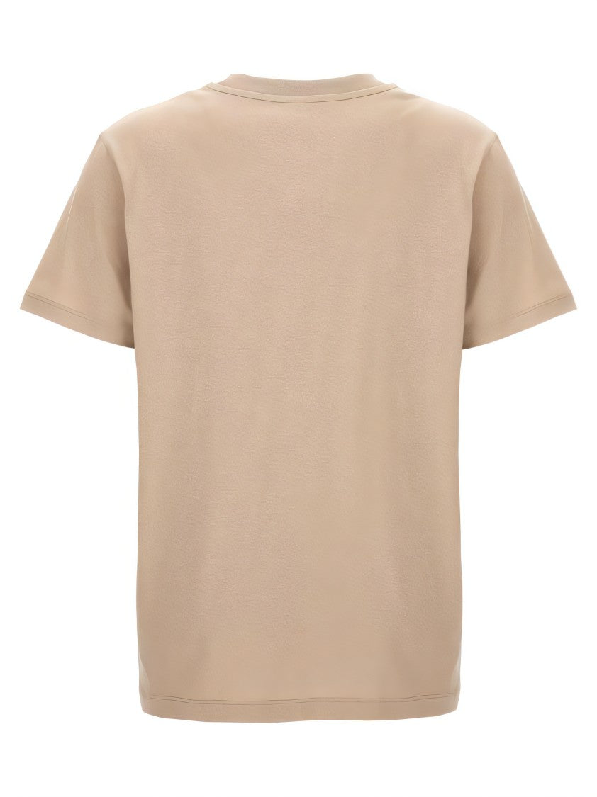 Moncler Classic Crew Neck T-Shirt With Raised Branding