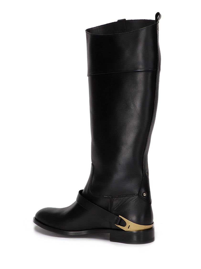 Golden Goose Charlie New Leather Upper Boot